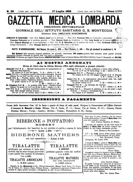 Gazzetta medica lombarda