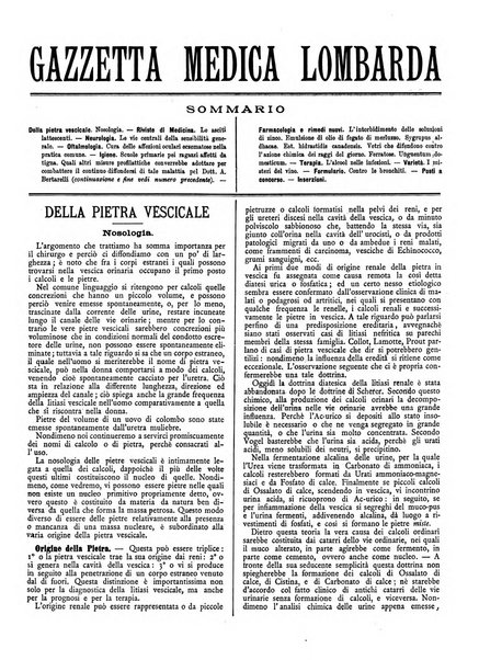 Gazzetta medica lombarda