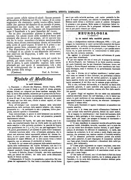 Gazzetta medica lombarda