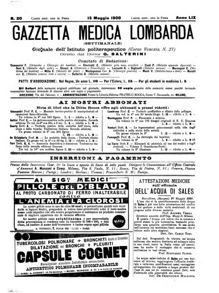 Gazzetta medica lombarda