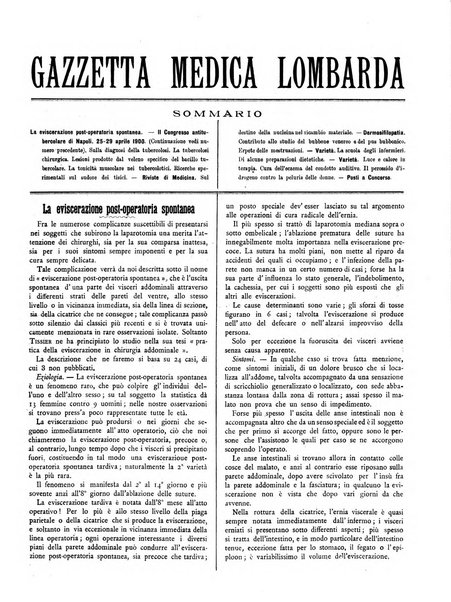 Gazzetta medica lombarda