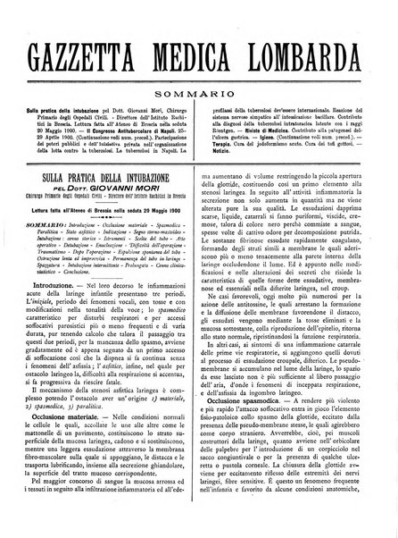 Gazzetta medica lombarda