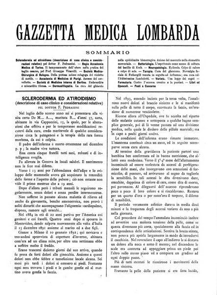 Gazzetta medica lombarda