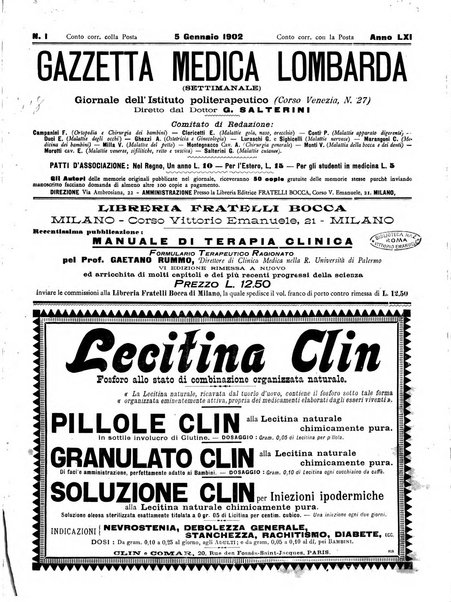 Gazzetta medica lombarda