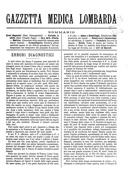 Gazzetta medica lombarda