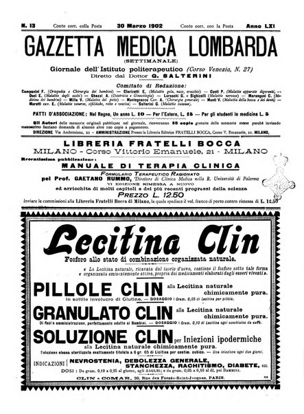 Gazzetta medica lombarda