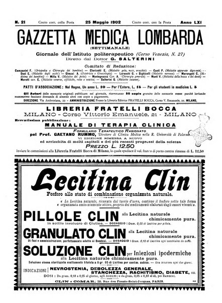 Gazzetta medica lombarda