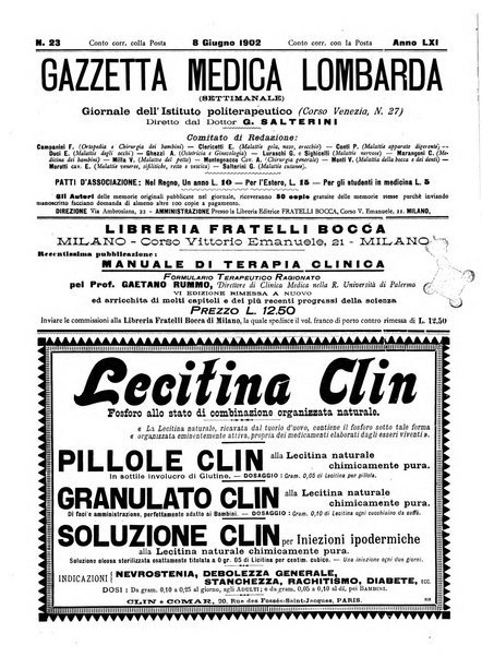 Gazzetta medica lombarda