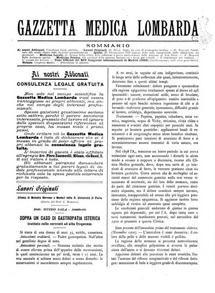 Gazzetta medica lombarda