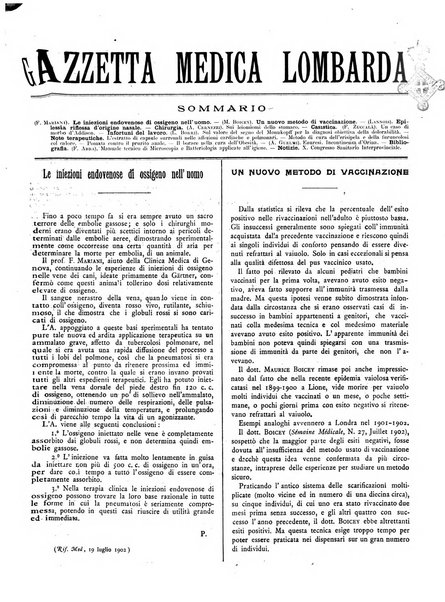 Gazzetta medica lombarda