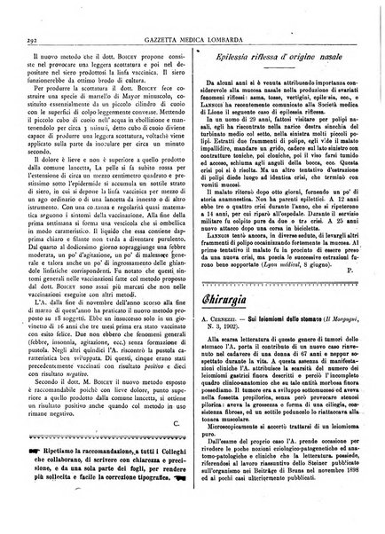 Gazzetta medica lombarda