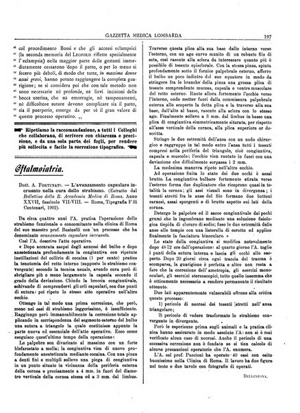 Gazzetta medica lombarda