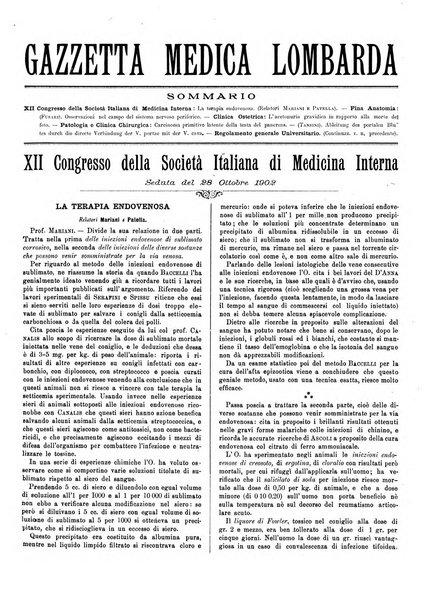 Gazzetta medica lombarda