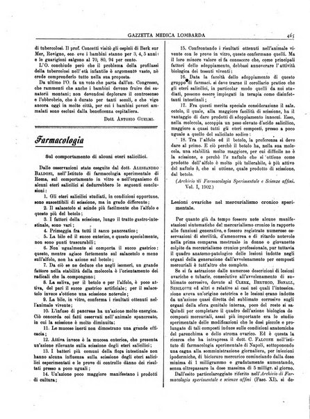 Gazzetta medica lombarda