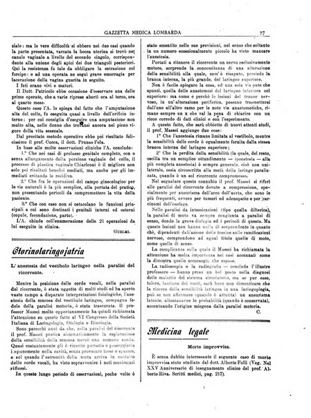 Gazzetta medica lombarda