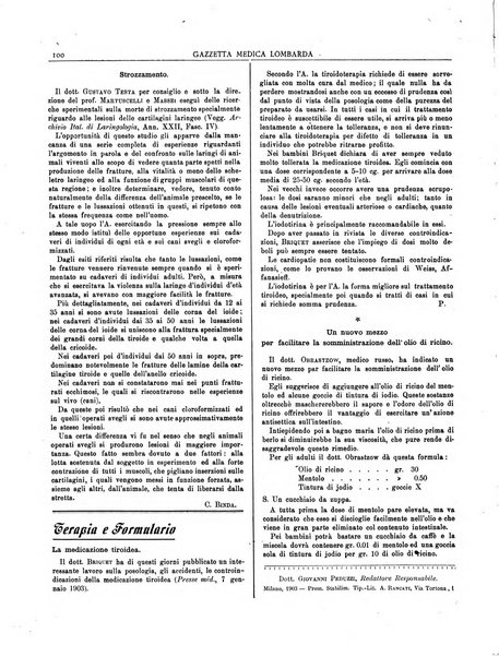 Gazzetta medica lombarda