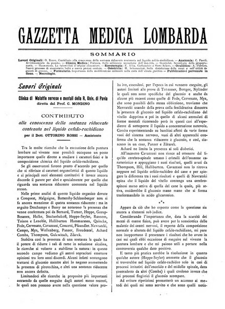 Gazzetta medica lombarda