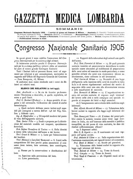 Gazzetta medica lombarda