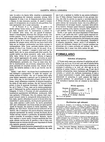 Gazzetta medica lombarda