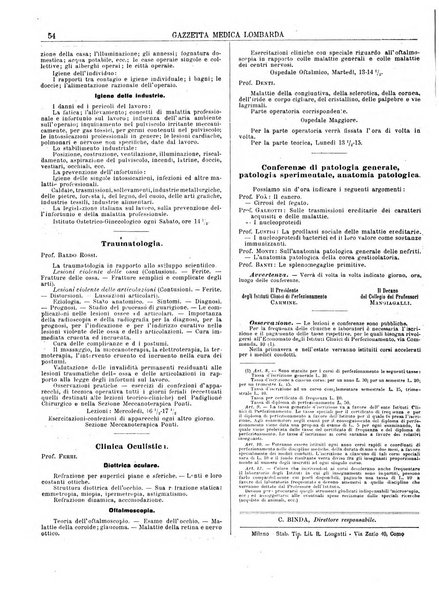 Gazzetta medica lombarda