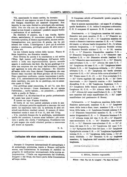 Gazzetta medica lombarda