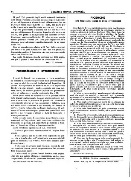 Gazzetta medica lombarda