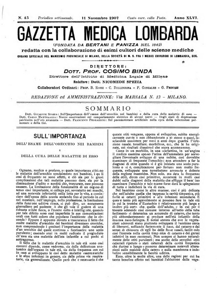 Gazzetta medica lombarda