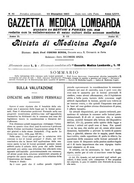 Gazzetta medica lombarda