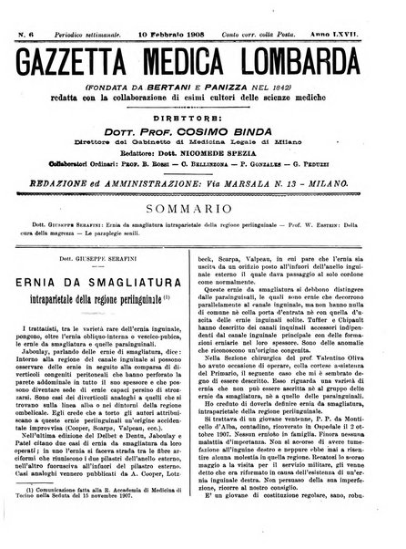 Gazzetta medica lombarda