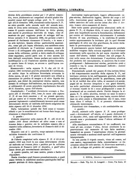 Gazzetta medica lombarda