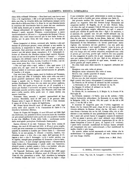 Gazzetta medica lombarda