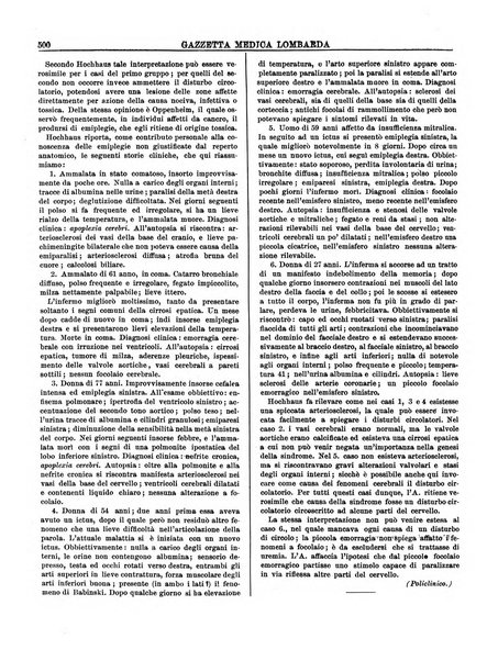 Gazzetta medica lombarda