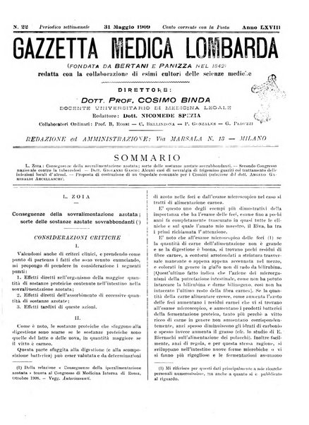 Gazzetta medica lombarda