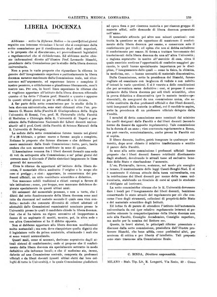 Gazzetta medica lombarda