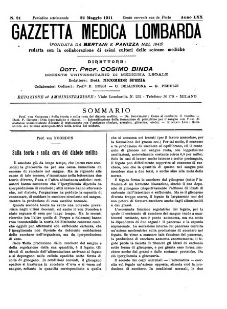 Gazzetta medica lombarda