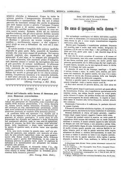 Gazzetta medica lombarda