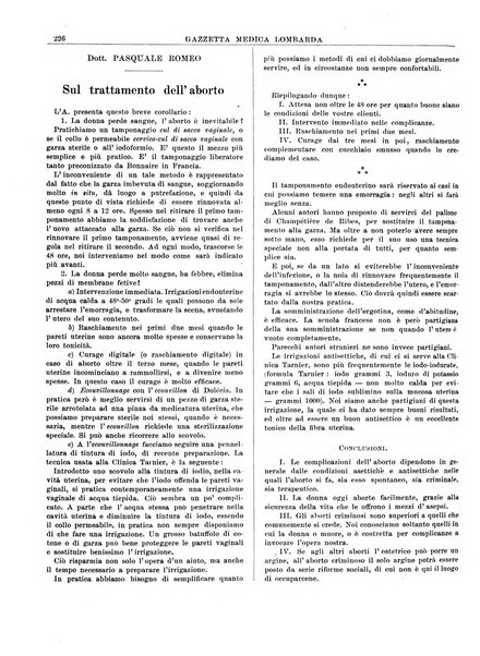 Gazzetta medica lombarda