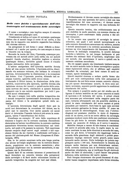 Gazzetta medica lombarda