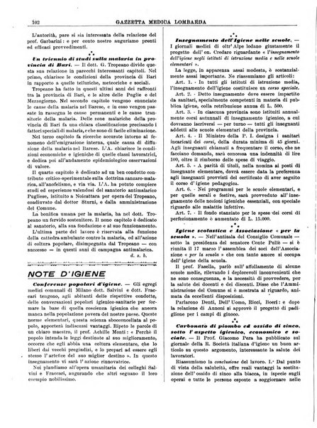 Gazzetta medica lombarda