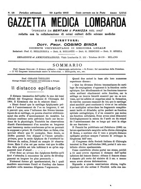 Gazzetta medica lombarda