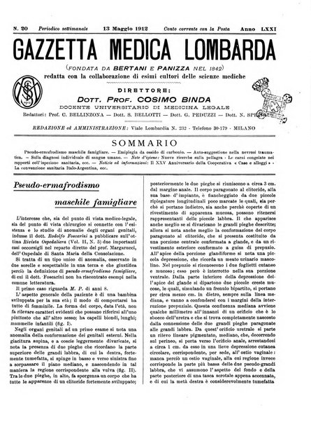 Gazzetta medica lombarda