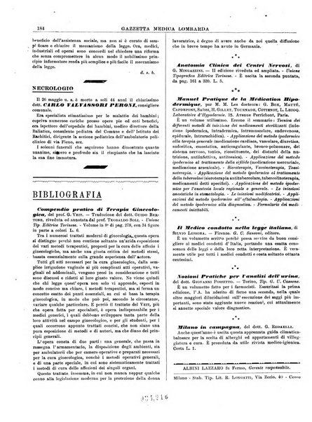 Gazzetta medica lombarda