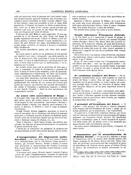 Gazzetta medica lombarda