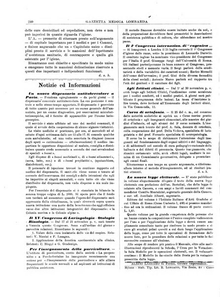 Gazzetta medica lombarda