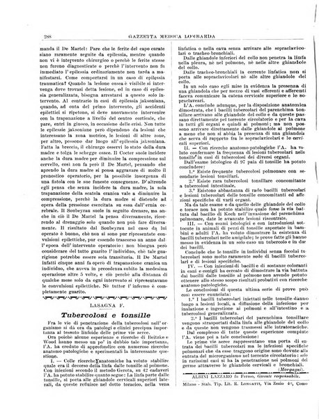 Gazzetta medica lombarda