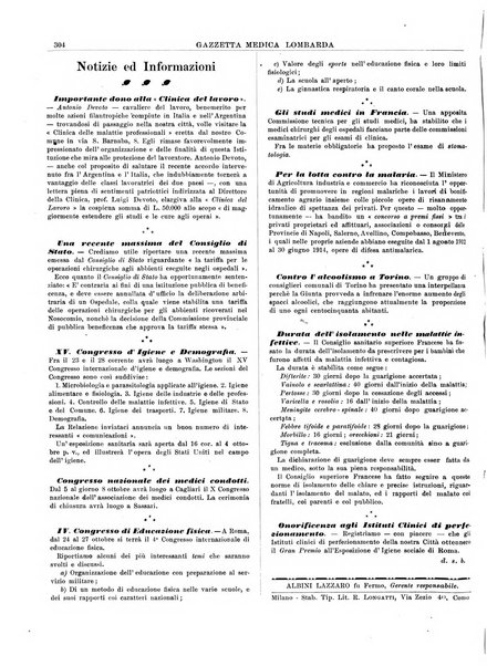 Gazzetta medica lombarda