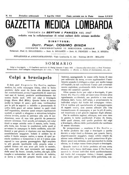 Gazzetta medica lombarda