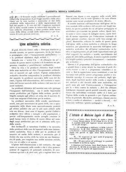 Gazzetta medica lombarda