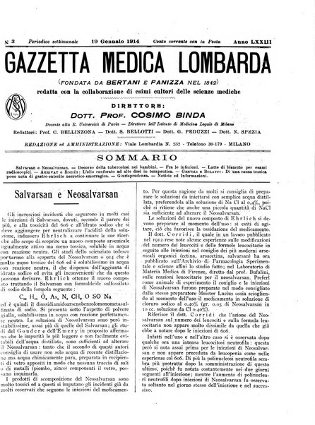 Gazzetta medica lombarda