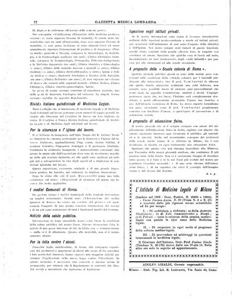 Gazzetta medica lombarda